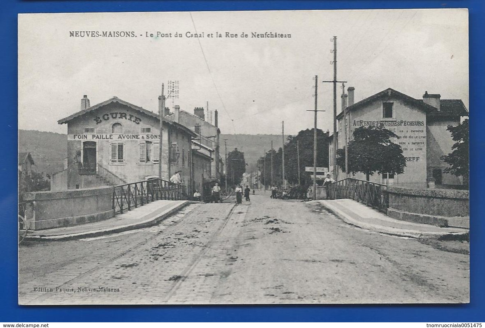 NEUVES-MAISONS     Magasin Ecurie Foin-Paille Avoine   Rue De Neufchateau   Animées - Neuves Maisons