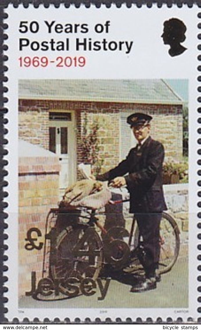 2019 JERSEY  50 Years Of Jersey Postal History, 1969 - 2019 ** MNH Vélo Cycliste Cyclisme Bicycle Cycling Fahrrad [ef47] - Cycling