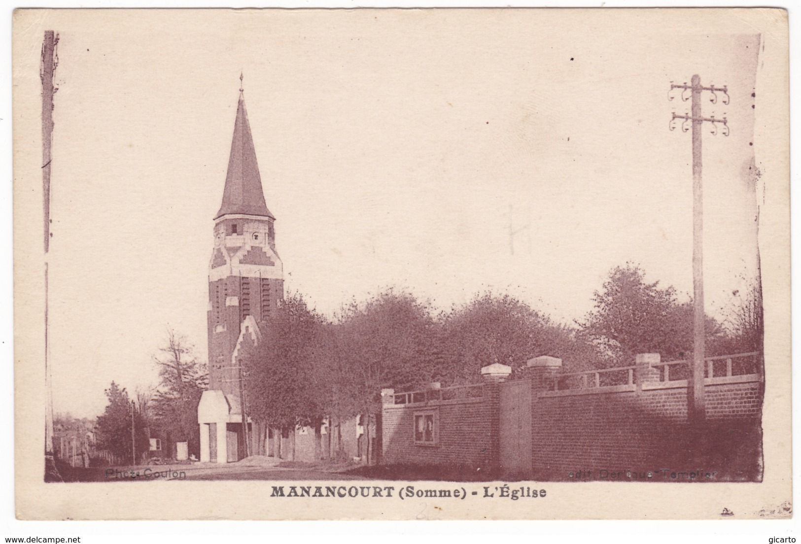 Manancourt , L'église - Autres & Non Classés