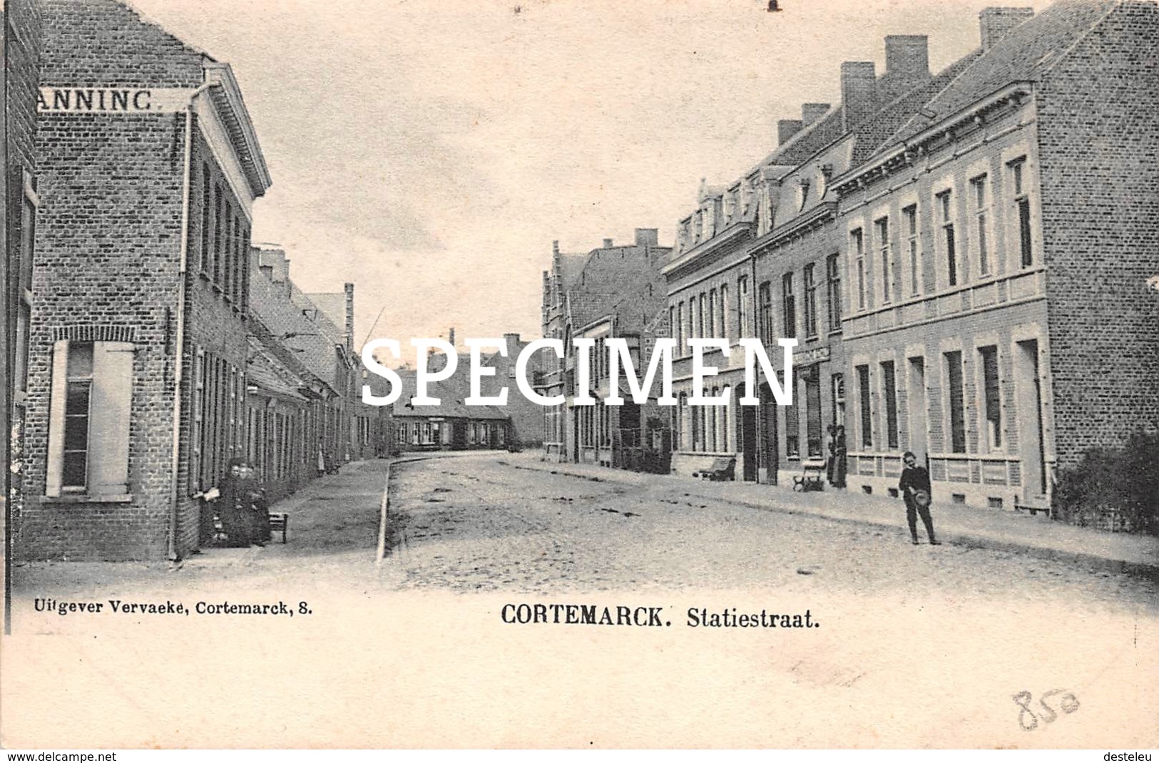 Statiestraat -  Cortemarck - Kortemark - Kortemark