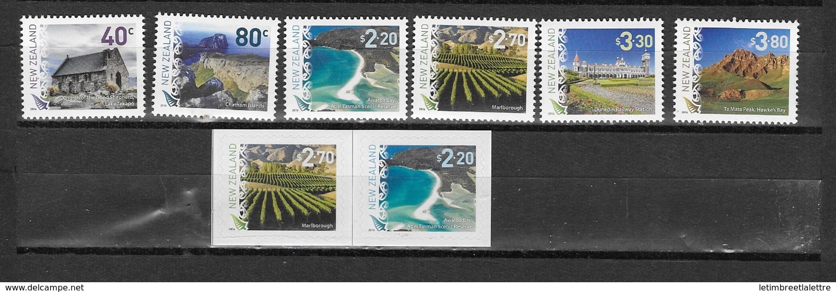 Nouvelle-Zélande N°3188 à 3193** Et (3194-3195 Auto Adhésif) - Unused Stamps