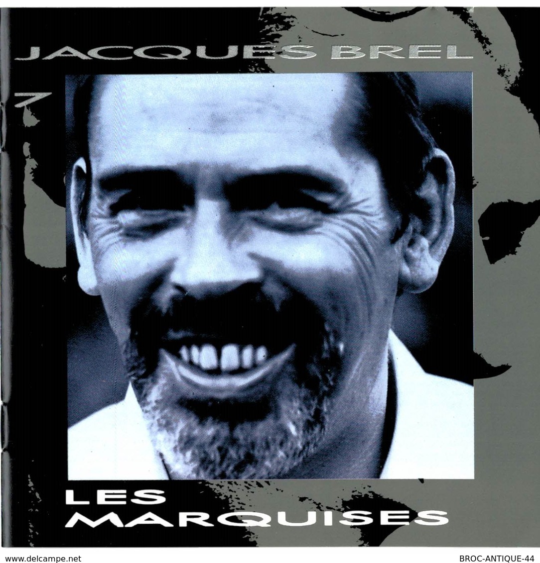 CD N°3869 - JACQUES BREL - LES MARQUISES - COMPILATION 12 TITRES - Autres - Musique Française