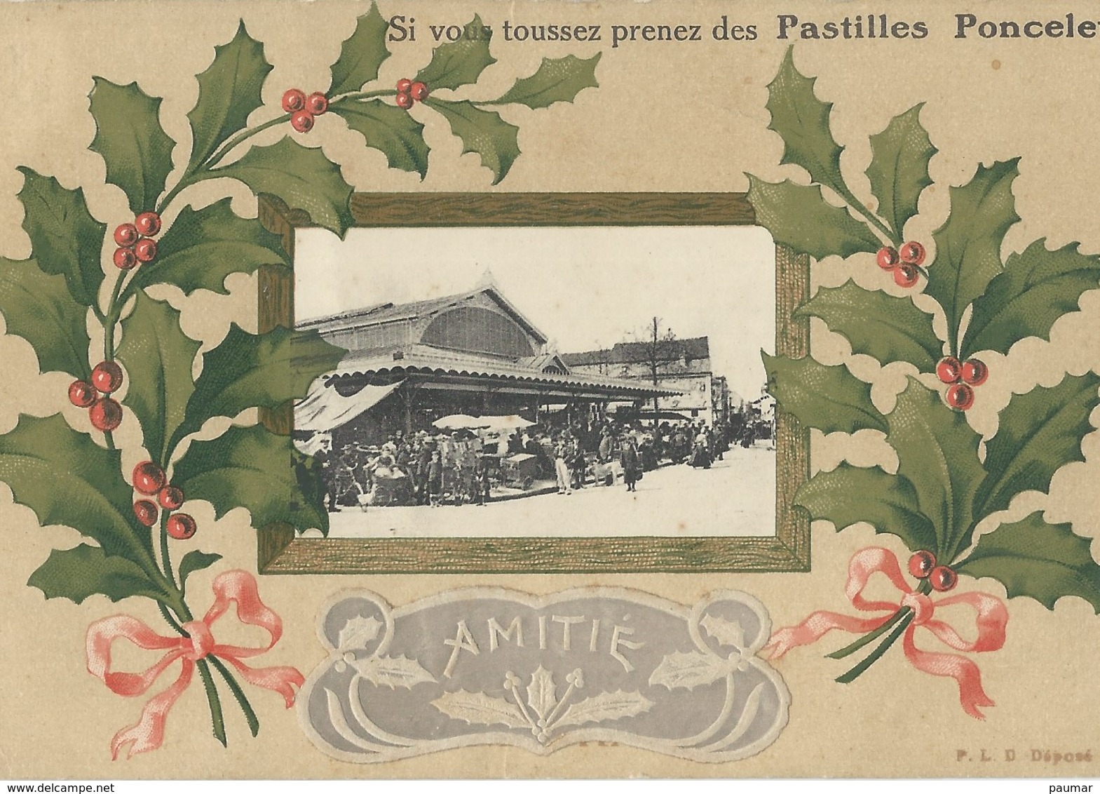 Pastilles Poncelet - Werbepostkarten