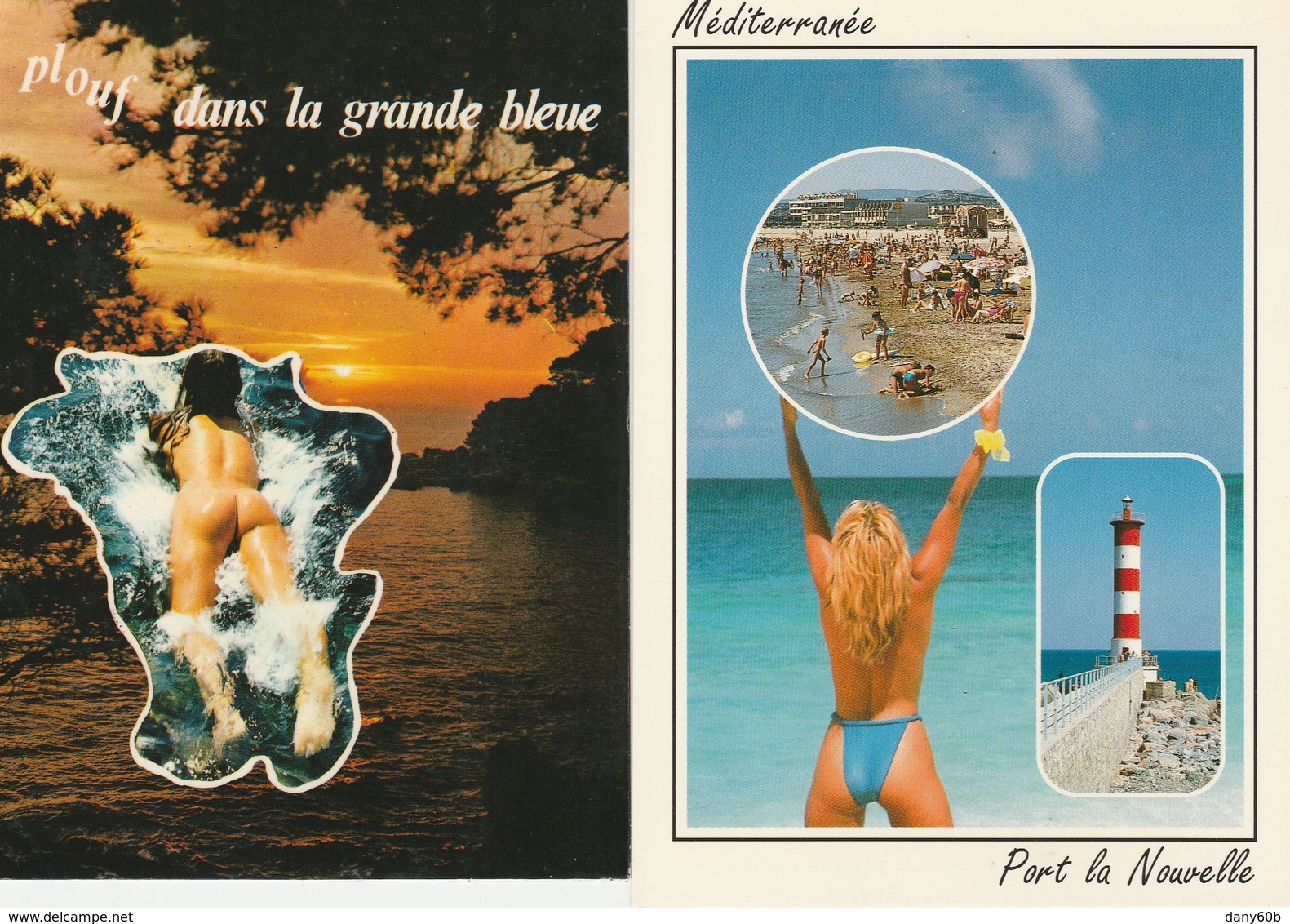 LOT N° 18 . EROTISME . LOT DE 16 CPM FEMME NUS - 5 - 99 Cartes