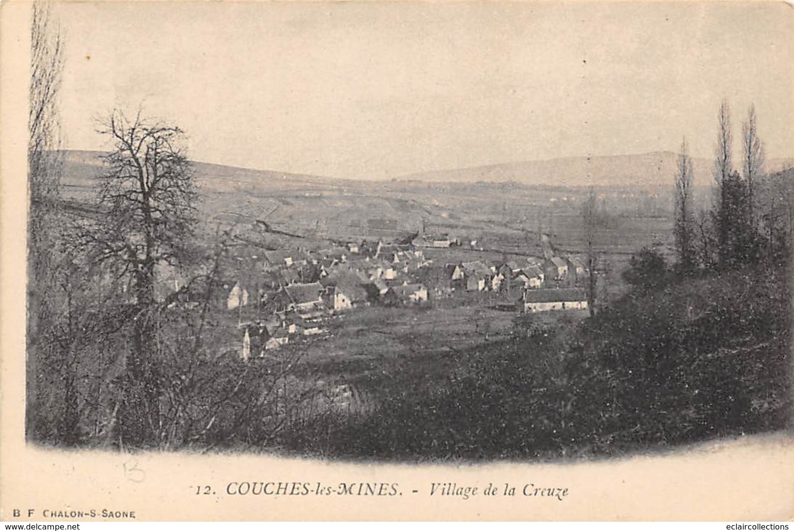 Couches Les Mines          71        Village De La Creuze          ( Pli Voir Scan) - Sonstige & Ohne Zuordnung