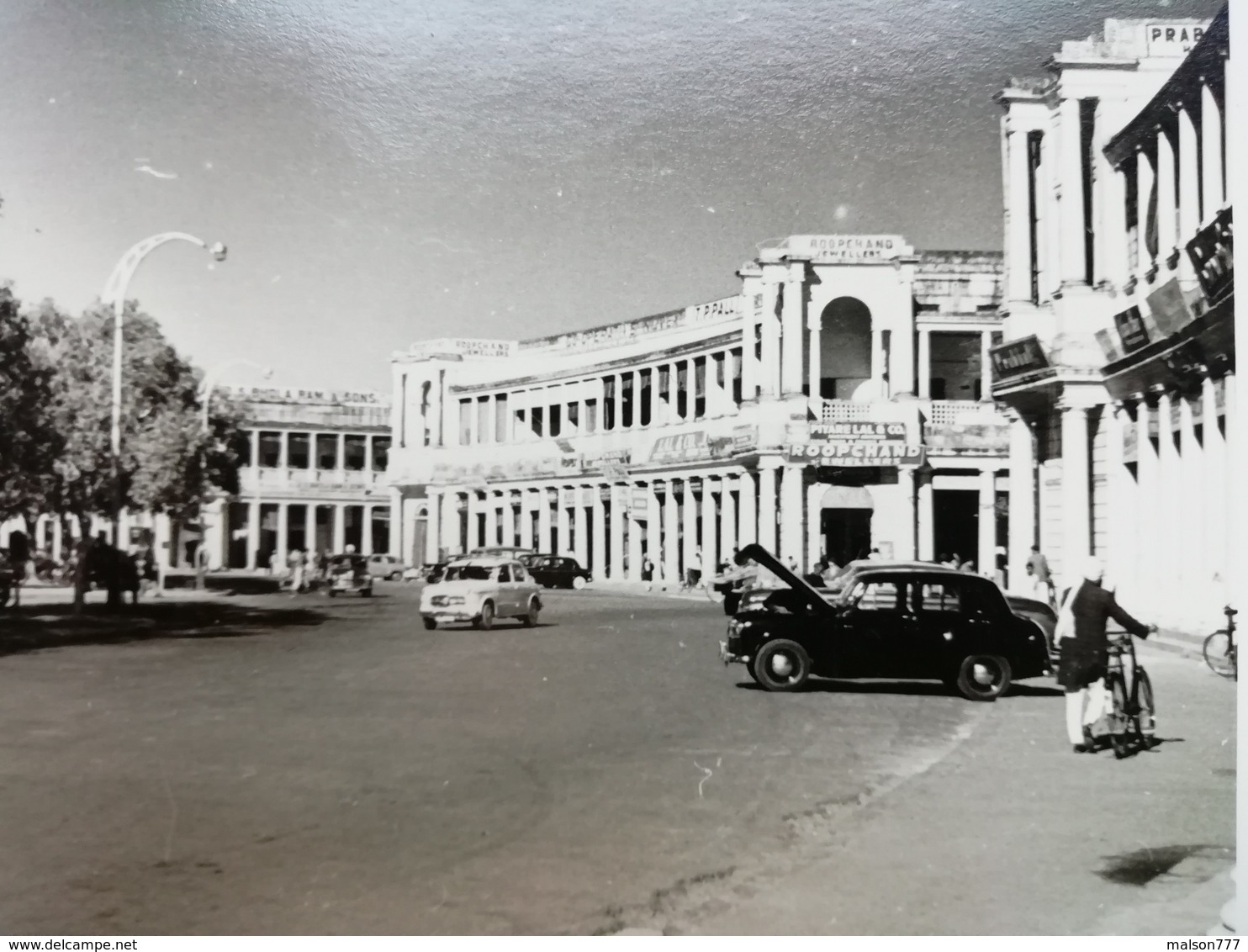 India Delhi Square Connaught Circus 1958 - Lieux