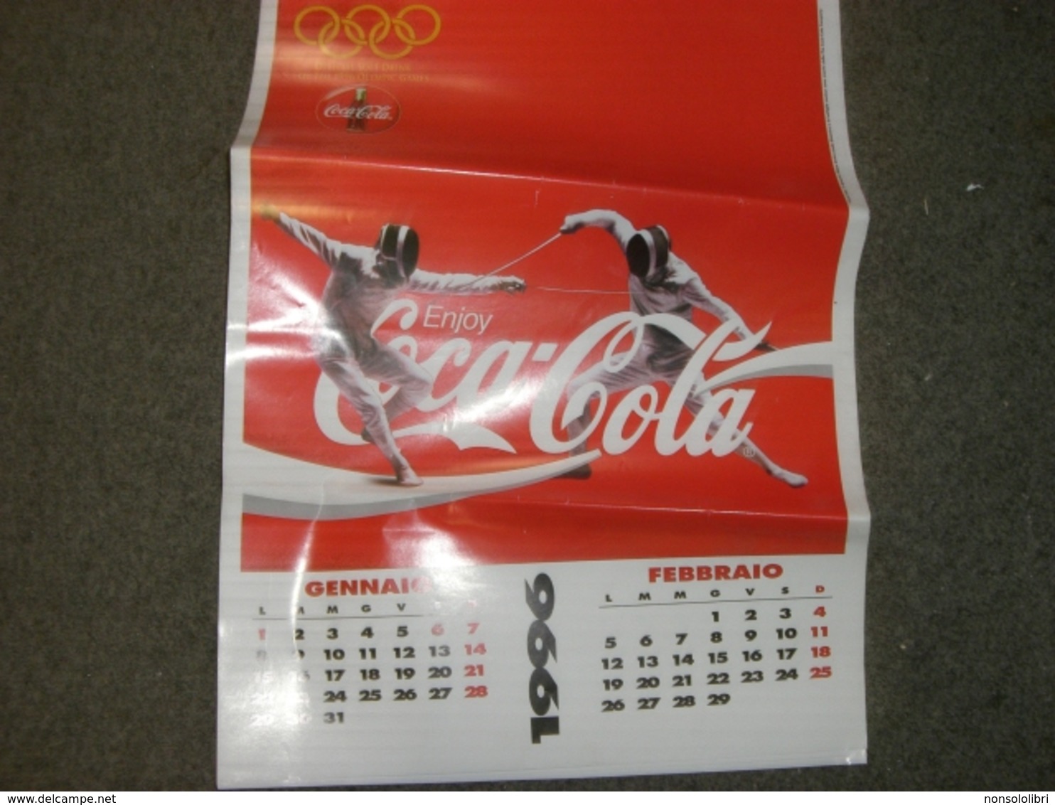 CALENDARIO COCA COLA 1996 - Calendars