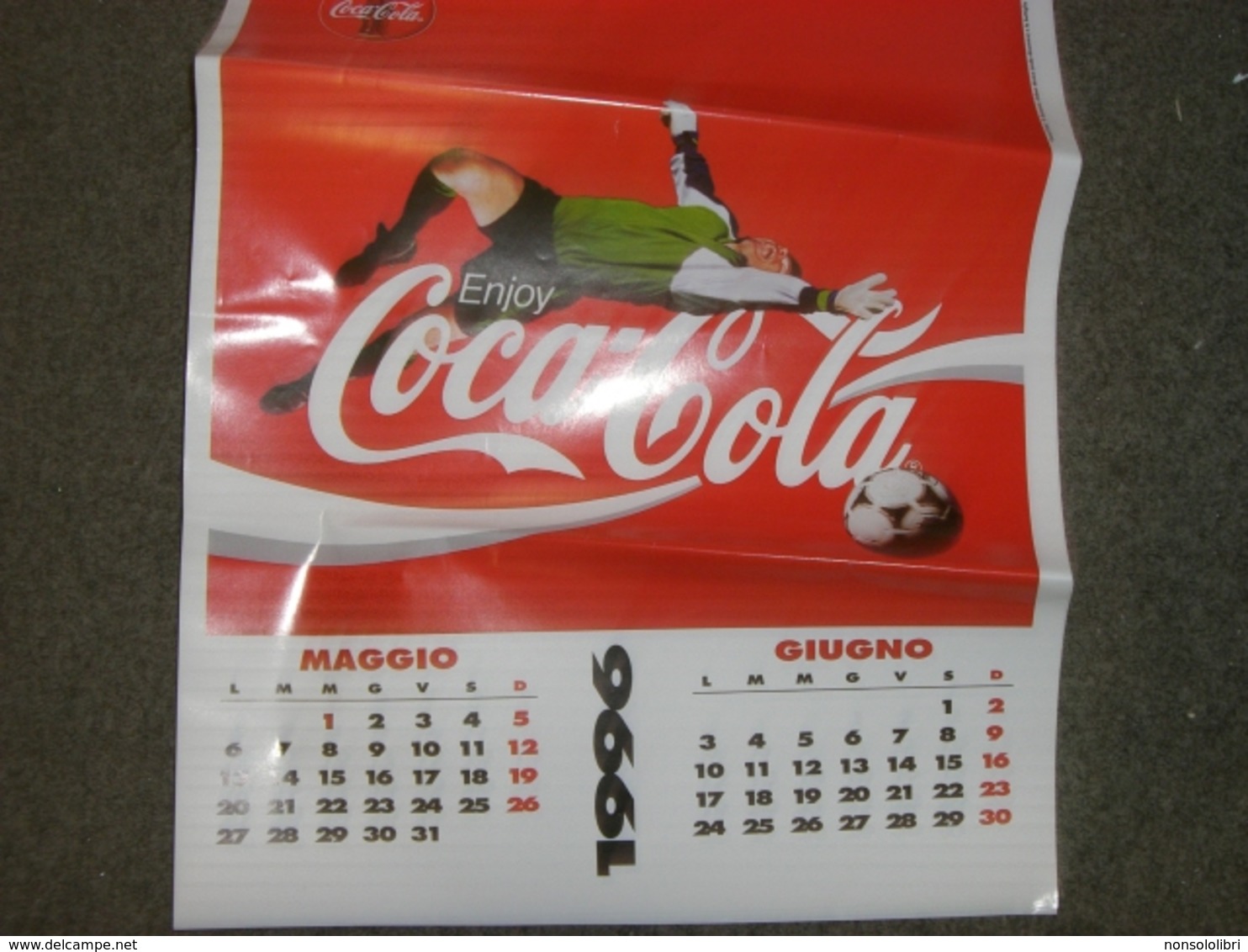 CALENDARIO COCA COLA 1996 - Calendarios