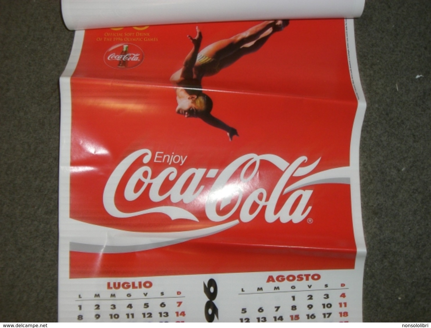 CALENDARIO COCA COLA 1996 - Calendriers