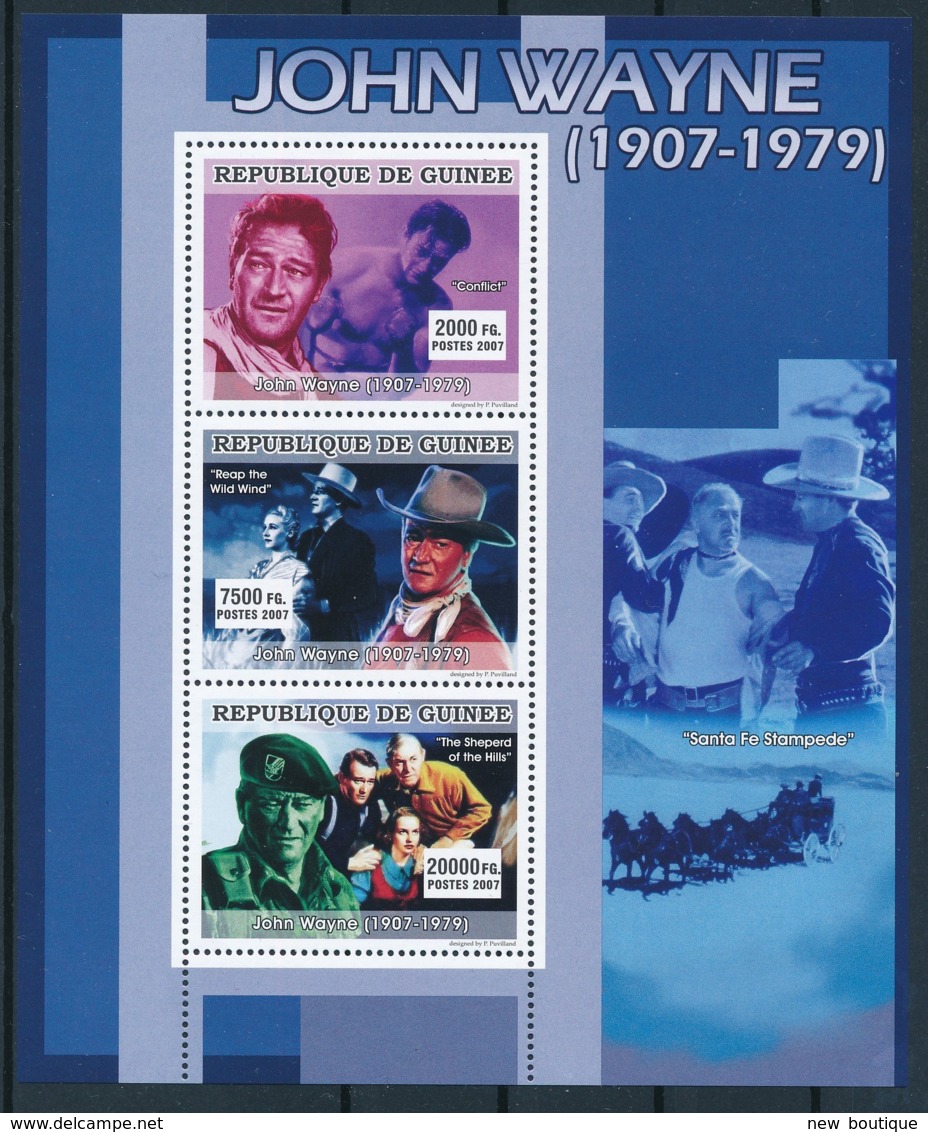 NN - NB - [400959]TB//**/Mnh-NN-Guinée 2006 - John Wayne - Cinema