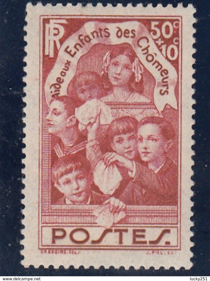 France - 1936 - N° YT 312** - Au Profit Des Enfants Des Chômeurs - Nuovi