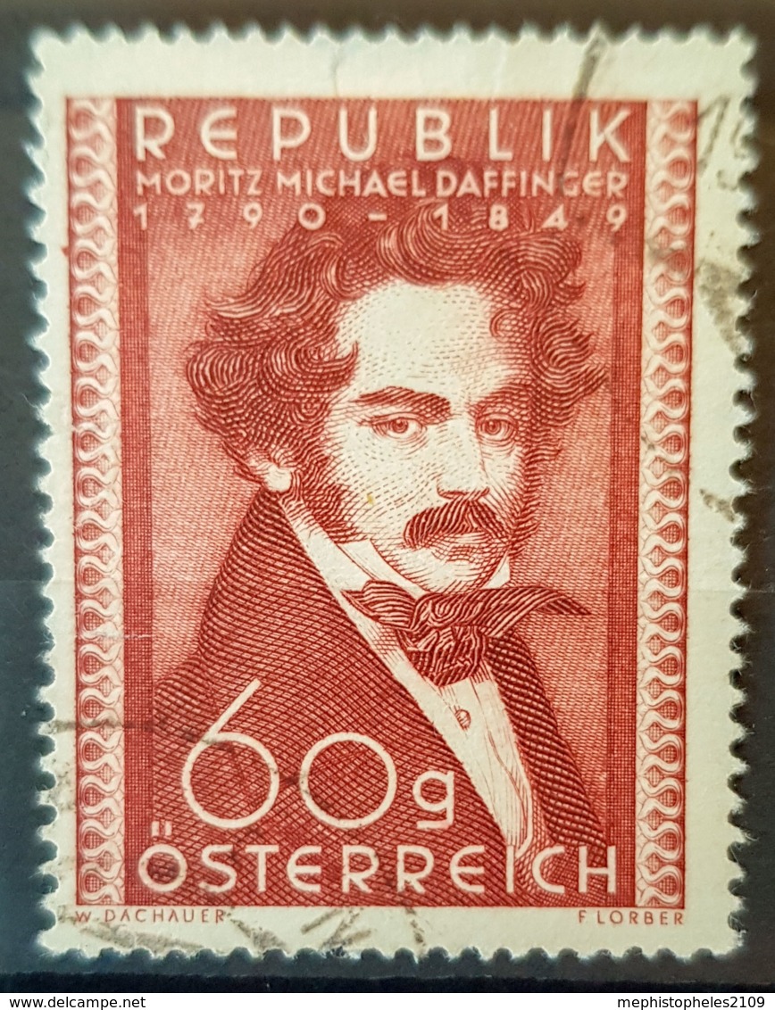 AUSTRIA 1950 - Canceled - ANK 960 - Daffinger - Oblitérés