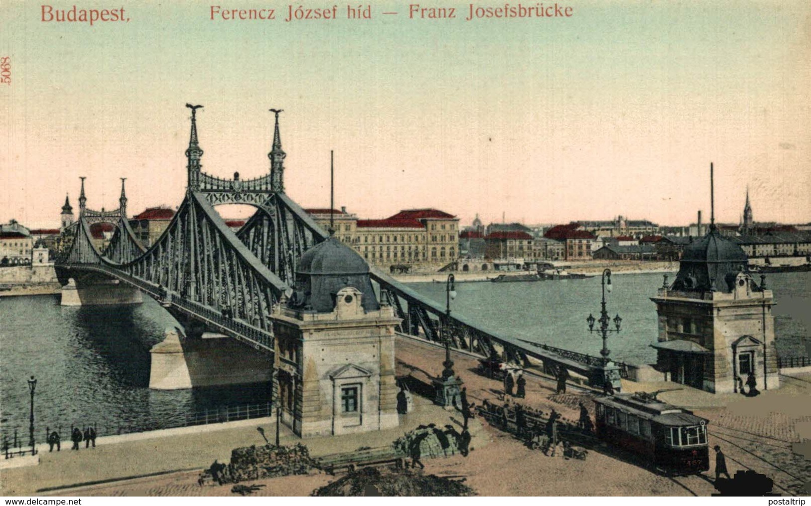 Budapest. Franz Josefsbrucke. Hungria - Hungary