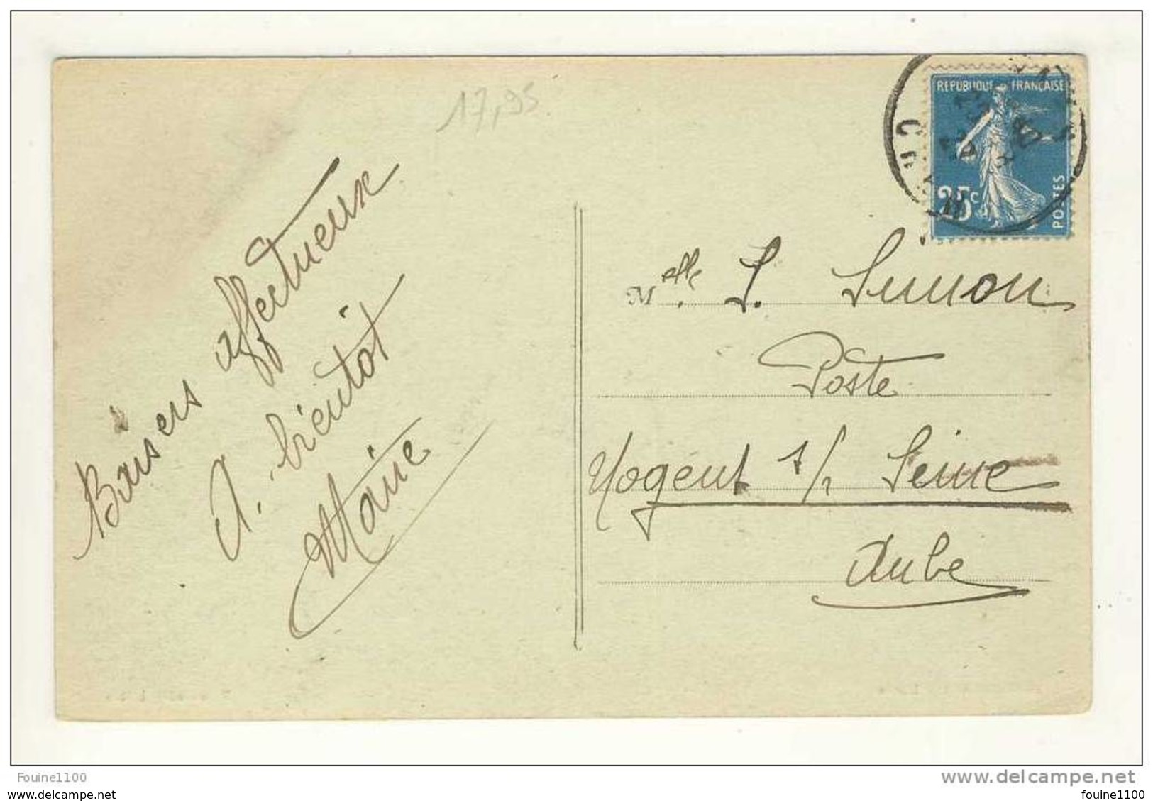 ## PEU COURANTE ## Carte De Jars  Le Château    ( Recto Verso ) - Otros & Sin Clasificación