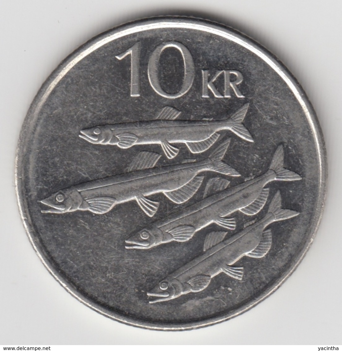 @Y@  IJSLAND  / ISLAND  10 Kroner   2004    (1421) - Island