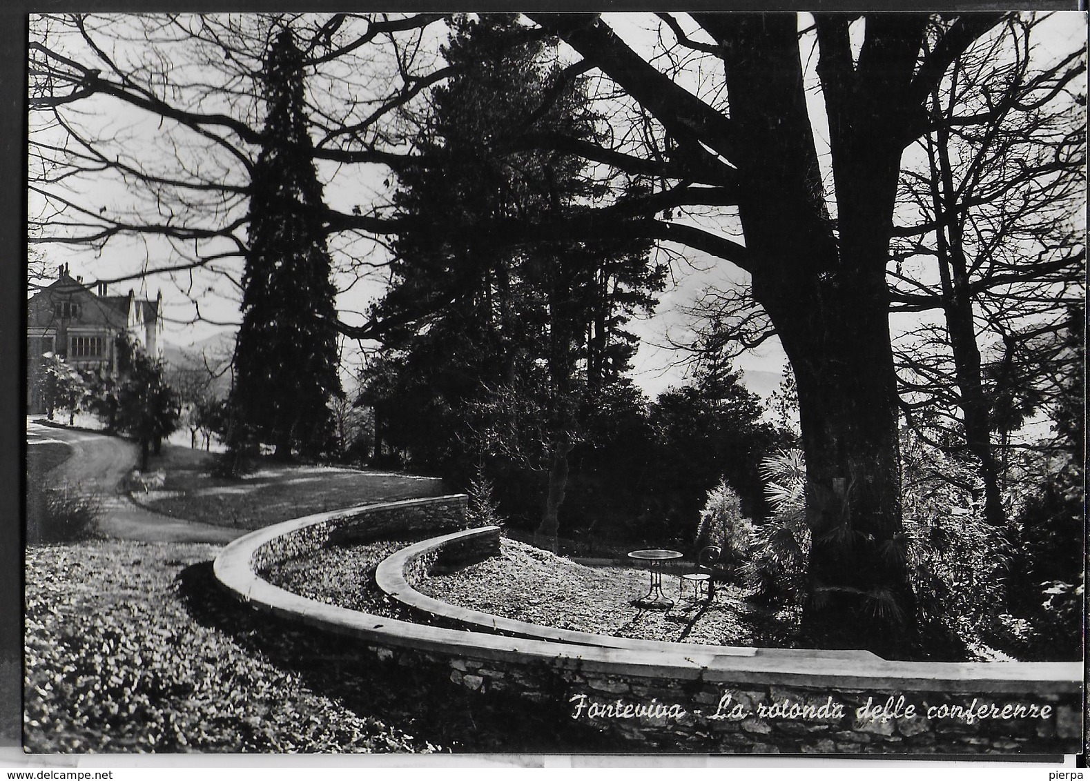 LOMBARDIA -LUINO - VILLA FONTEVIVA - LA ROTONDA DELLE CONFERENZE - COMPAGNIA S.PAOLO - NUOVA - Luino