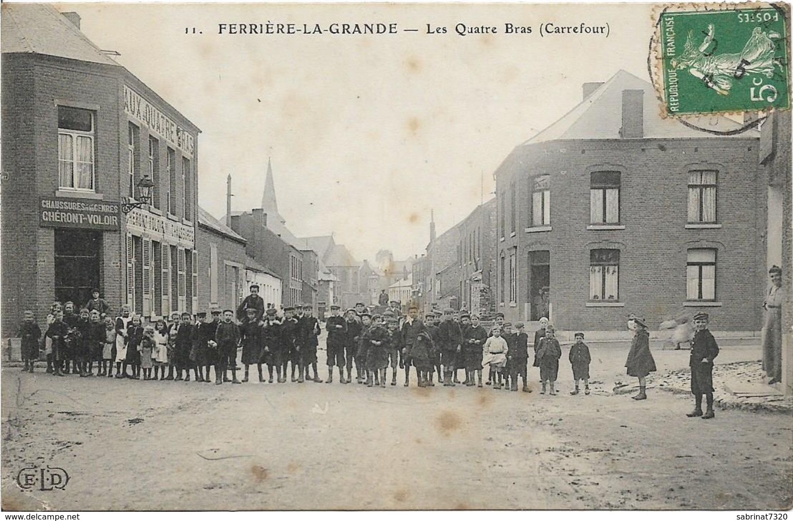 FERRIERE LA GRANDE Les Quatre Bras ( Carrefour ) - Autres & Non Classés