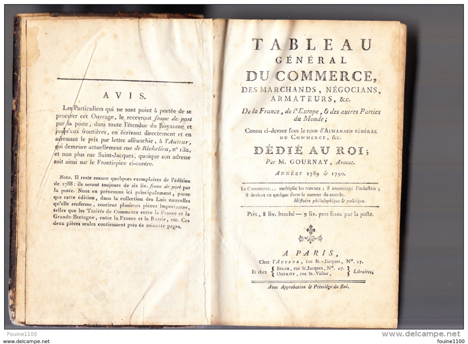 MORTAGNE AU PERCHE   ( 61 ) Année 1789 Infos Historique ( Attention En Photocopie ) Voir Scannes - Collections
