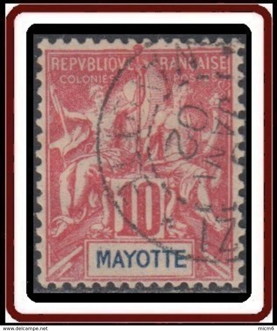 Mayotte - N° 15 (YT) N° 15 (AM) Oblitéré. - Gebruikt