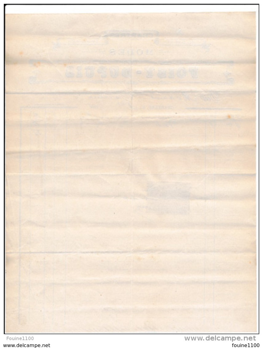 Facture De CHARTRES Rue Du Soleil D' Or  Modes FOISY DUPUIS  En 1881 - 1800 – 1899