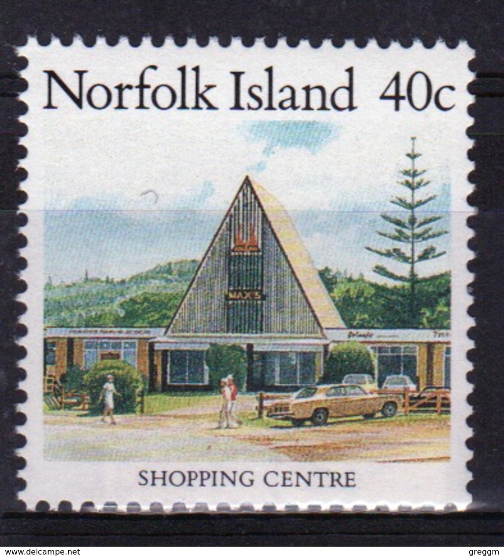 Norfolk Island Single 40c Definitive Stamp From The 1987 Island Scenes. - Norfolk Island