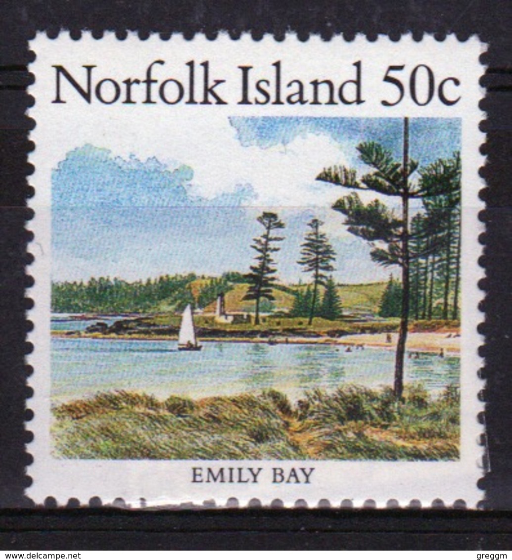 Norfolk Island Single 50c Definitive Stamp From The 1987 Island Scenes. - Norfolk Island