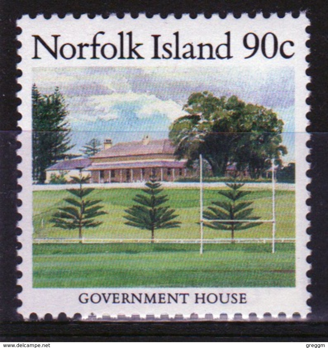 Norfolk Island Single 90c Definitive Stamp From The 1987 Island Scenes. - Norfolk Island