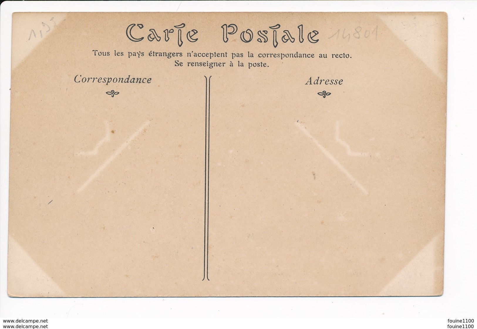 Carte De La Marine Militaire  Cuirassé Le  Hoche  ( Navire De Guerre )( Recto Verso ) - Guerra