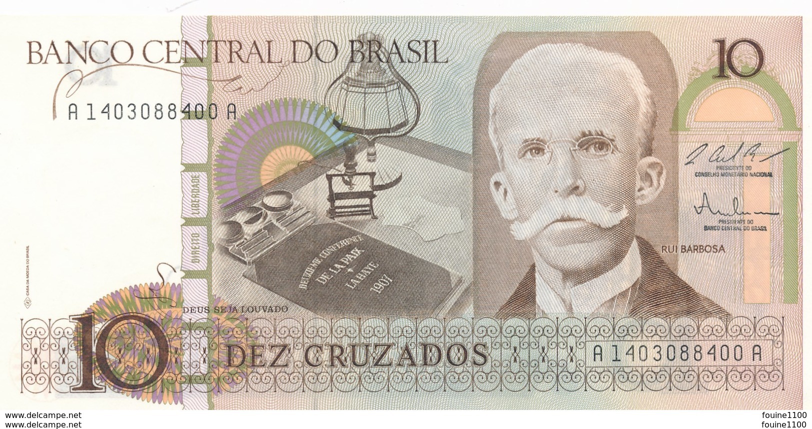 Billet De Banque  Brésil Brasil  10 Cruzados ( Neuf ) - Brasile