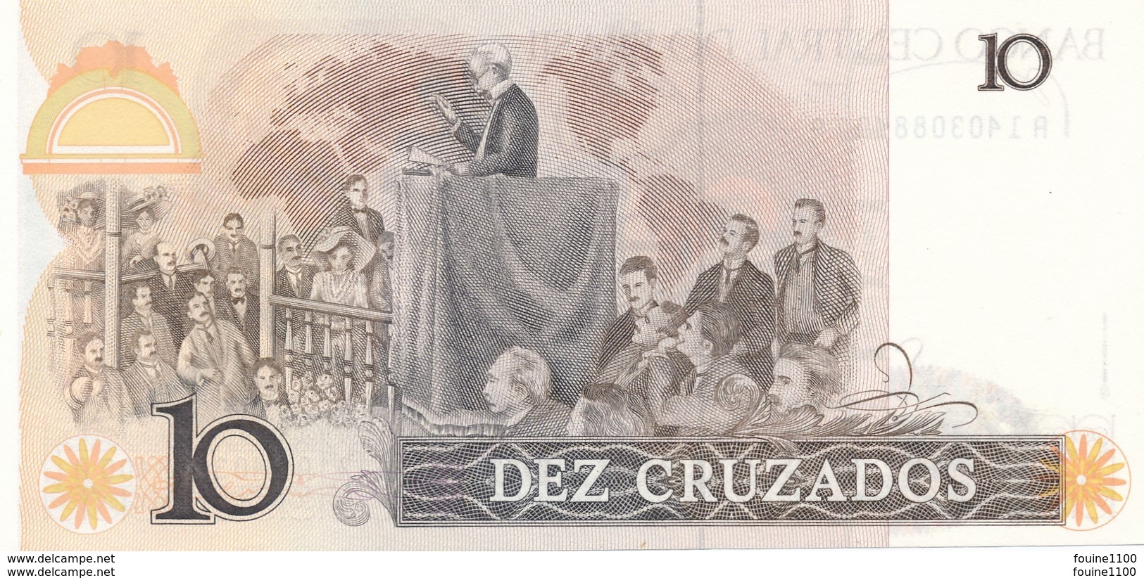 Billet De Banque  Brésil Brasil  10 Cruzados ( Neuf ) - Brasile