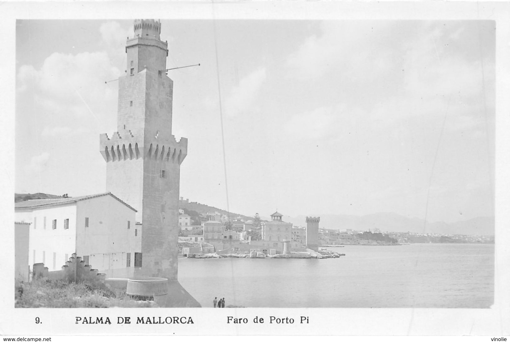 3PIE-Z E-19-3195 :  PALMA DE MALLORCA. FARO DE PORTO PI - Palma De Mallorca