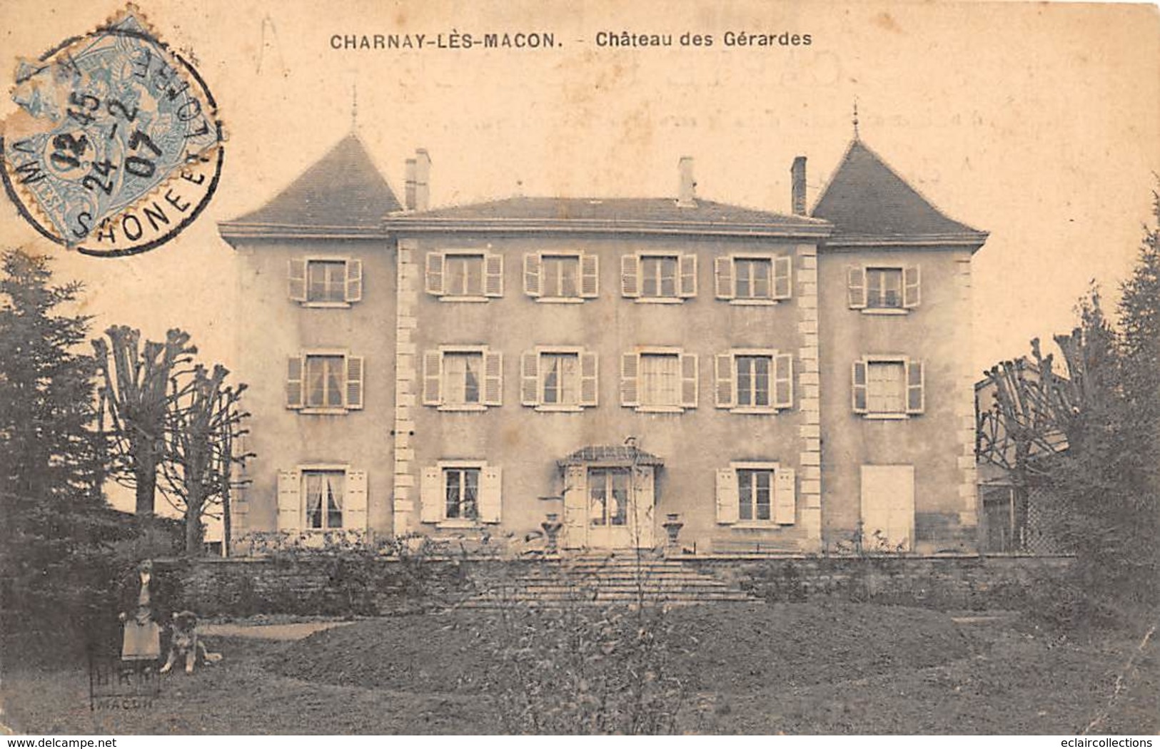 Charnay Lès Macon        71      Château Des Gérardes          (voir Scan) - Autres & Non Classés