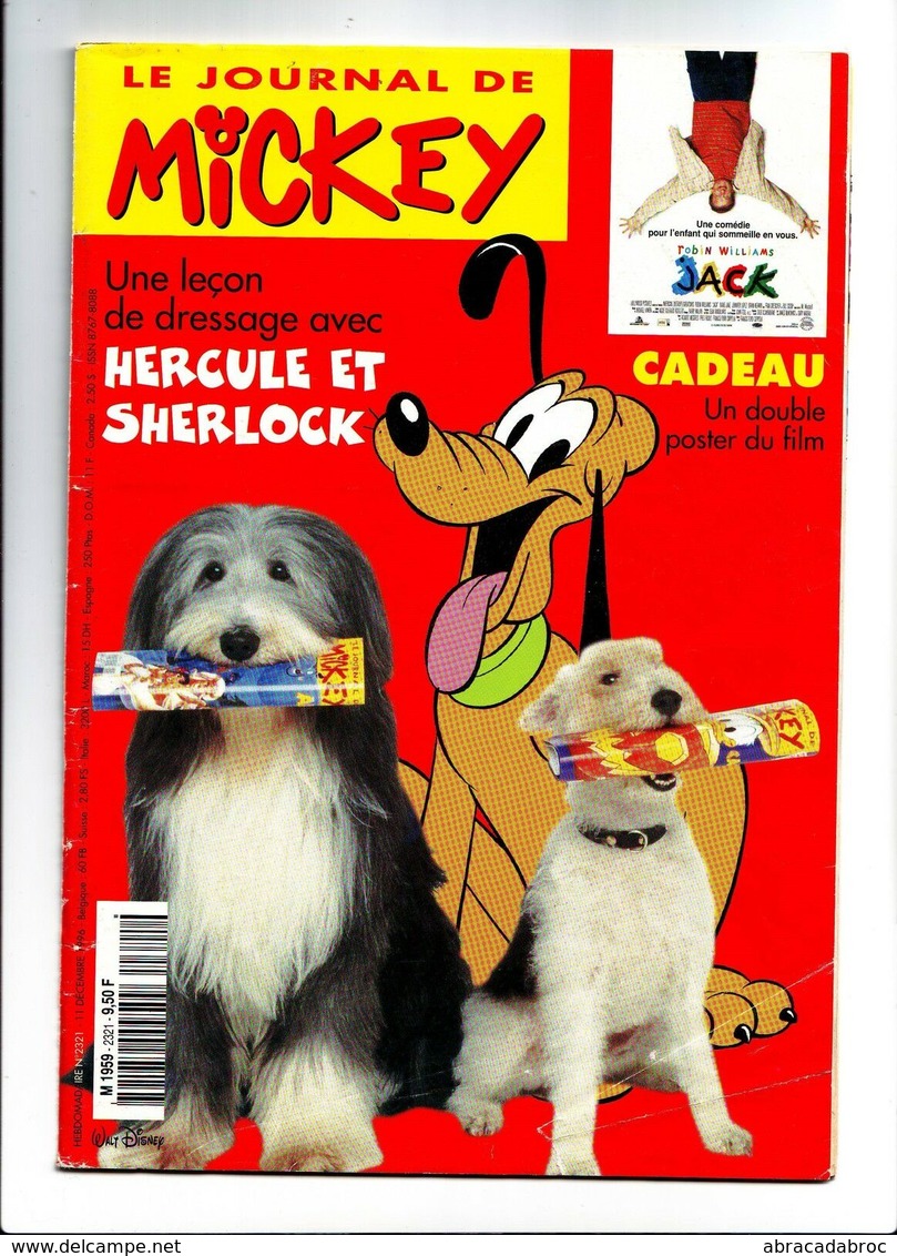 Le Journal De Mickey 2321 -12/1996 (ne Contient Plus De Poster) Complet Bon Etat - Journal De Mickey