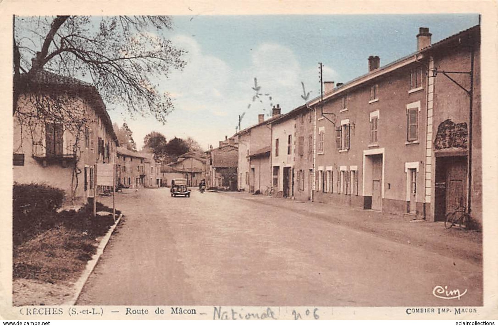 Crêches Sur Saône        71       Route De Mâcon       (voir Scan) - Sonstige & Ohne Zuordnung