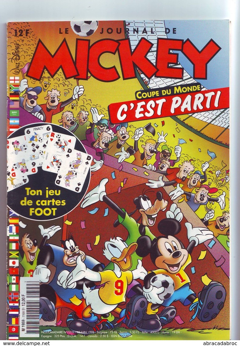 Le Journal De Mickey N° 2399 : Coupe Du Monde - C'est Parti - Journal De Mickey