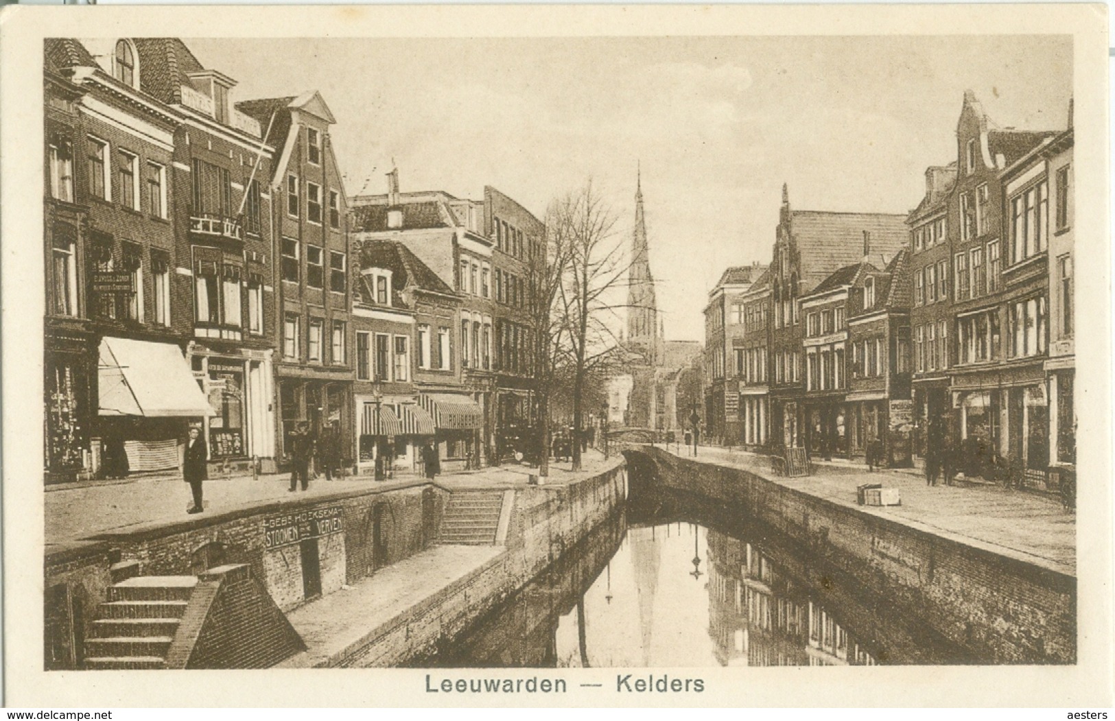 Leeuwarden; De Kelders (met Bierkade) - Niet Gelopen. (Uitgever?) - Leeuwarden