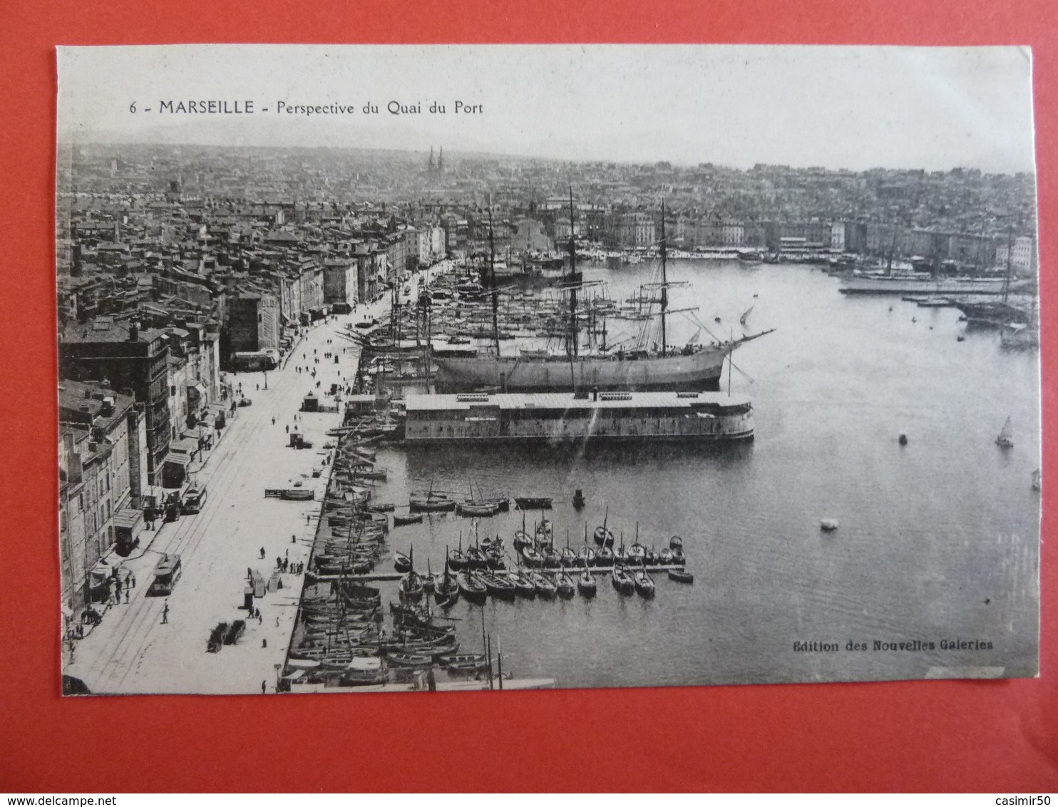 MARSEILLE  PERSPECTIVE DU QUAI DU PORT - Alter Hafen (Vieux Port), Saint-Victor, Le Panier