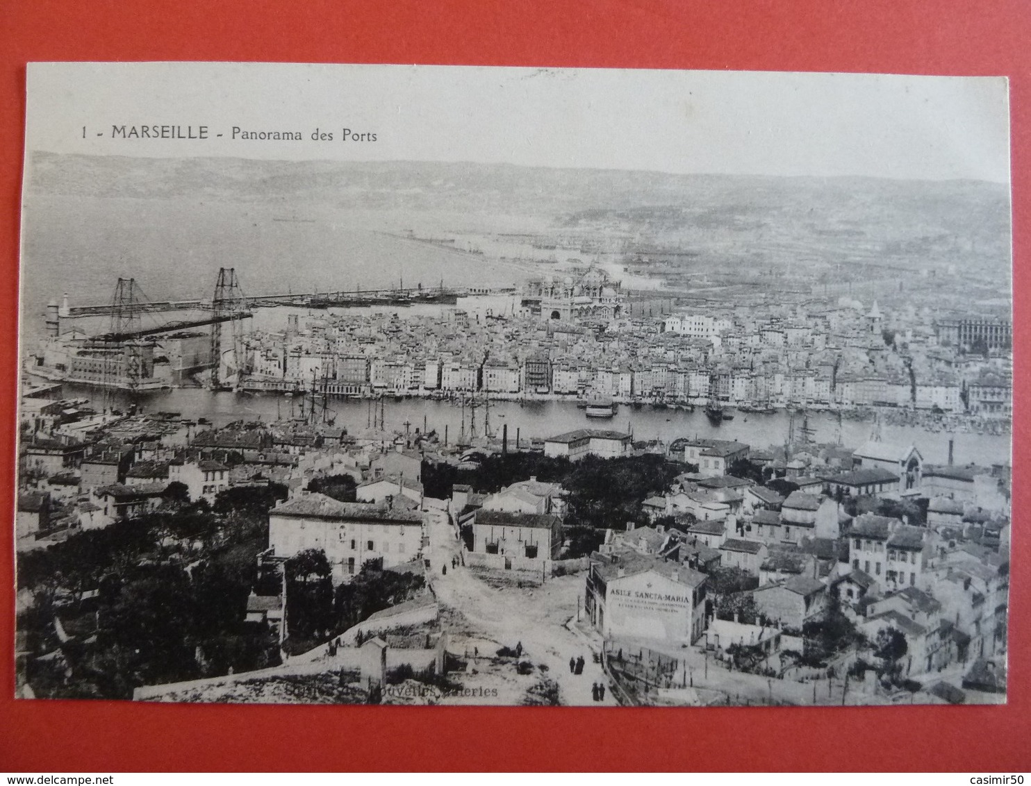 MARSEILLE  PANORAMA DES PORTS - Puerto Viejo (Vieux-Port), Saint Victor, Le Panier