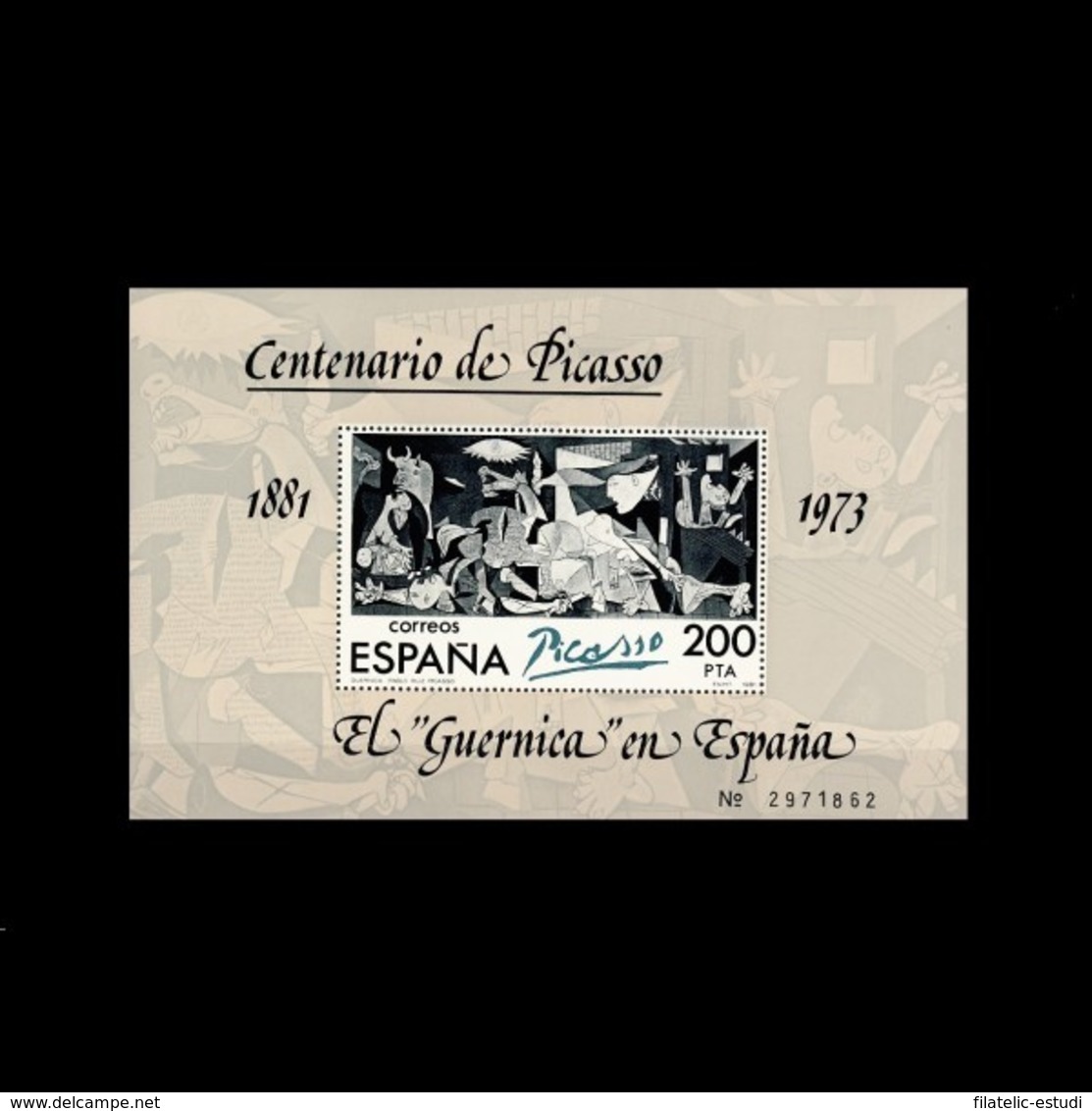 España Spain 2631 1981 Picasso El Guernica En España, Lujo MNH - Altri & Non Classificati