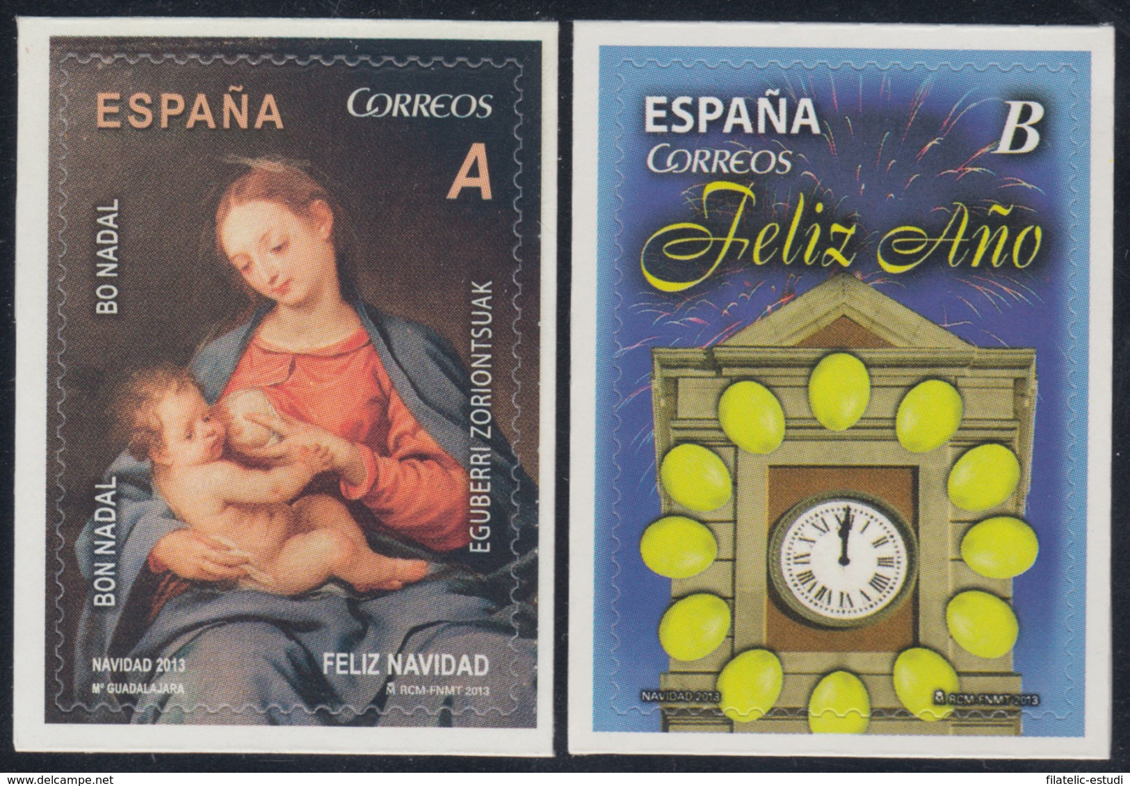 España Spain 4830/31 2013 Navidad Noel MNH - Sonstige & Ohne Zuordnung