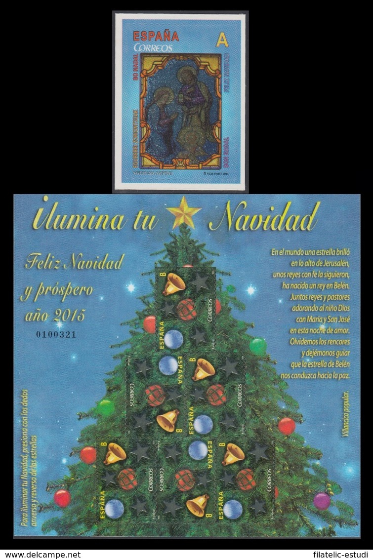 España Spain 4922/23 2014 Navidad MNH - Altri & Non Classificati