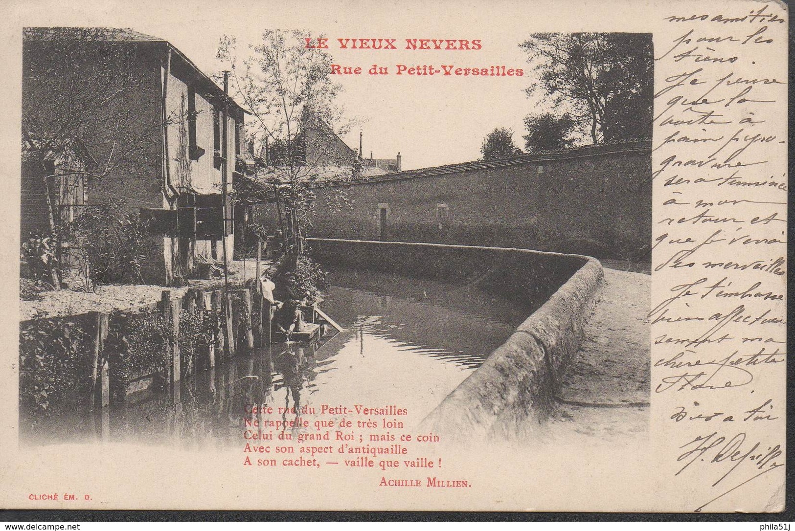 NEVERS "58" __LE VIEUX NEVERS //RUE DU PETIT VERSAILLE - Nevers