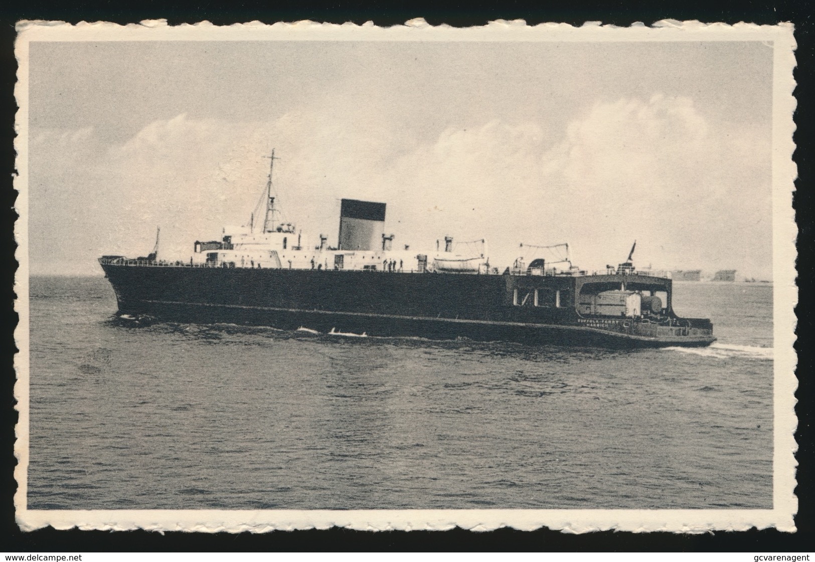 ZEEBRUGGE  SS SUFFOLK  FERRY - Zeebrugge