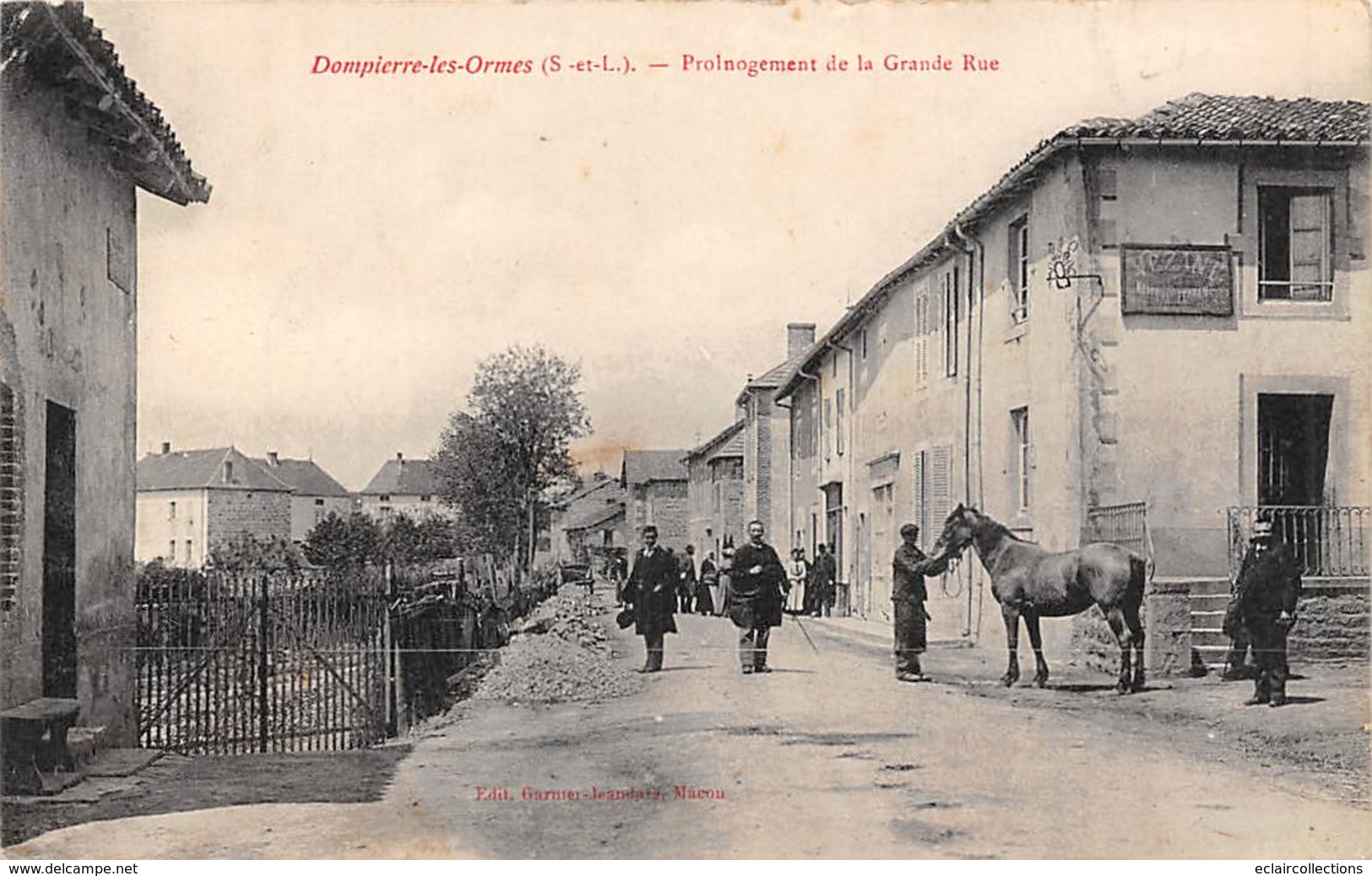 Dampierre Les Ormes          71       Prolongement De La Grande Rue        Voir Scan) - Other & Unclassified