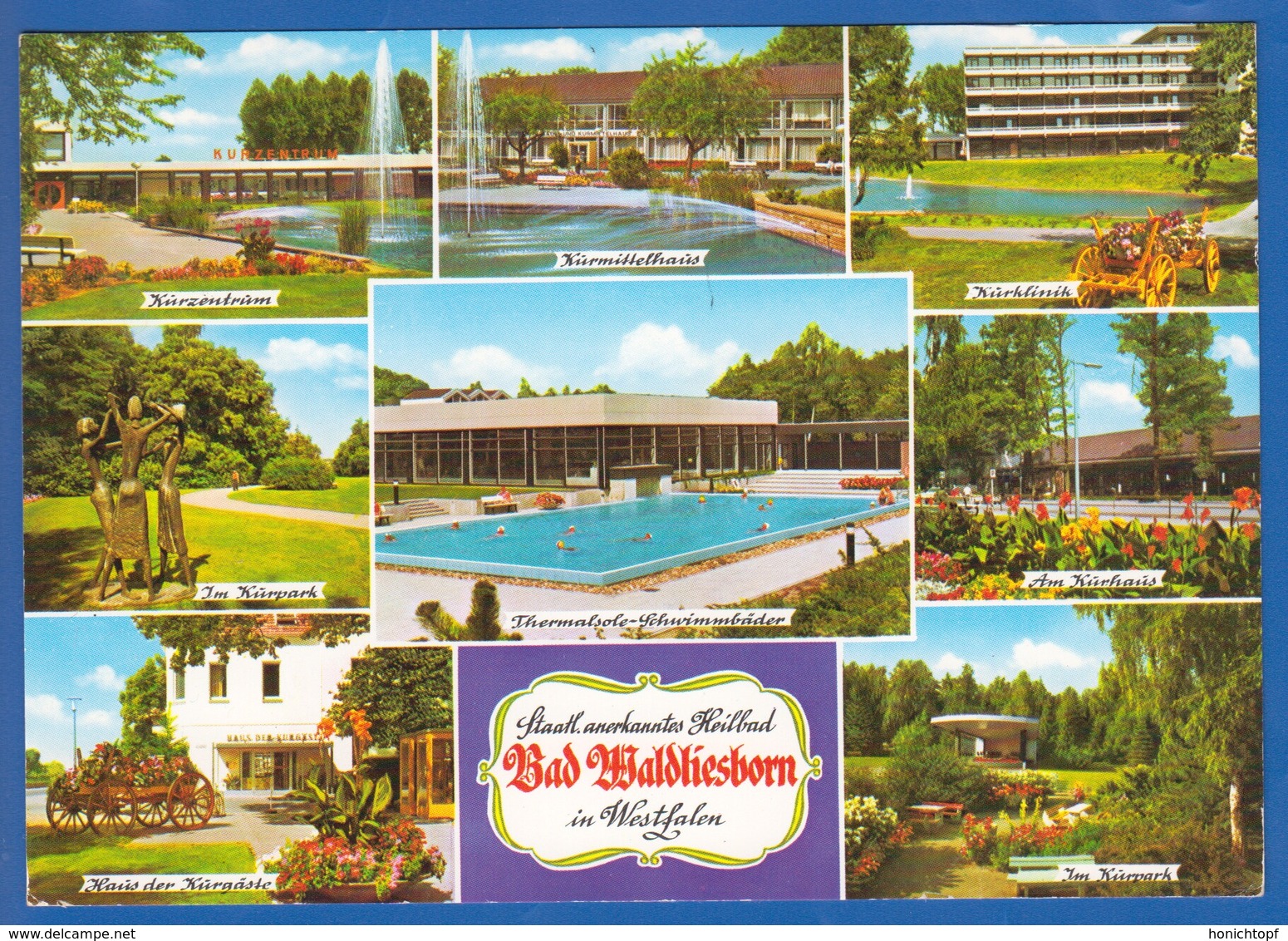 Deutschland; Bad Waldliesborn; Lippstadt; Multibildkarte - Lippstadt