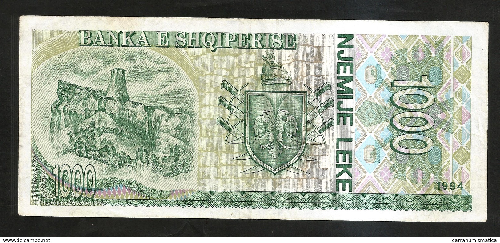 ALBANIA - NATIONAL BANK - 1000 LEKE (1994) - Albania