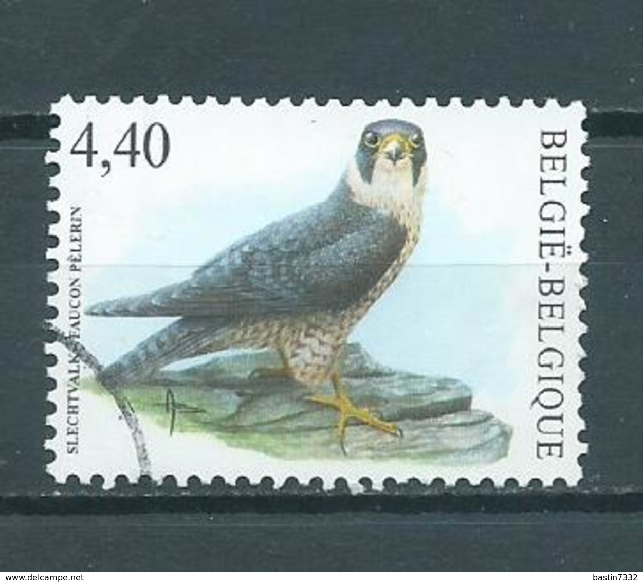 2008 Belgium 4,40 EURO Buzin Birds,oiseaux,vögel,slechtvalk Used/gebruikt/oblitere - Oblitérés