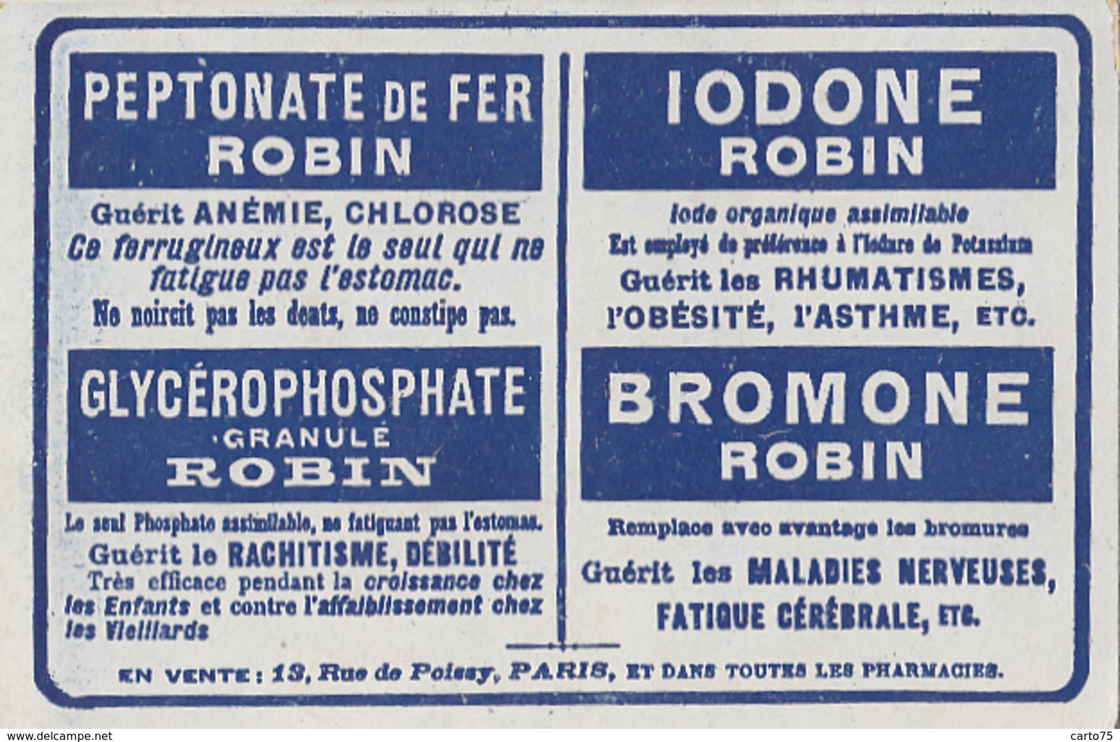 Poste Et Facteurs - Chromo "La Poste Au Pérou" - Toilette Courrier Fleuve - Publicité Pharmacie - Timbre Blason - Postal Services