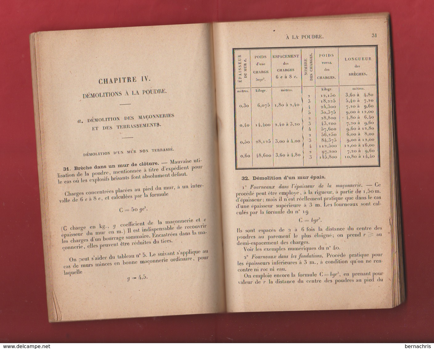 Livret Notice Sommaire Sur Les Effets Des Explosifs 1901 Génie - Otros & Sin Clasificación