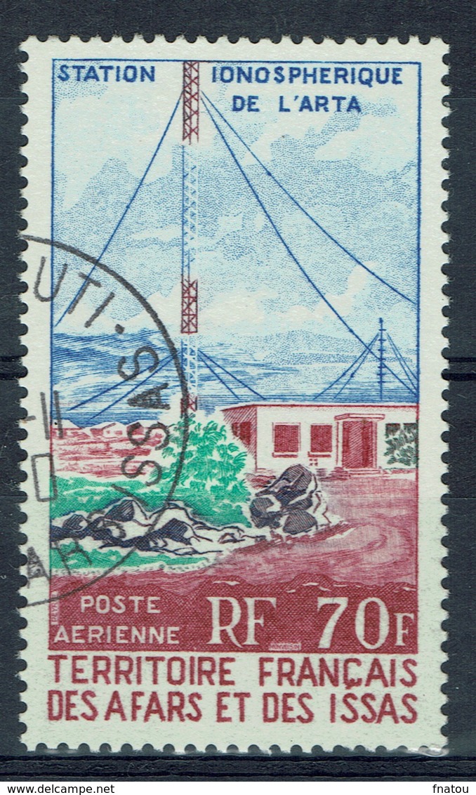 Afars & Issas (French Djibouti), Ionospheric Station, Arta , 1970, VFU Airmail - Usati